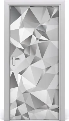 Produktbild von Tulup Türaufkleber 95x205 cm Dekorative Aufkleber Selbstklebend Wasserdichte Tapete Abnehmbar Schlafzimmer Wohnzimmer Wohnkultur - 3D-Abstraktion