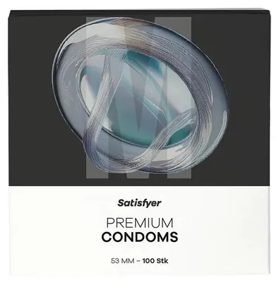 Productafbeelding van Satisfyer Condoms Size 53 (M) (100 stuks)