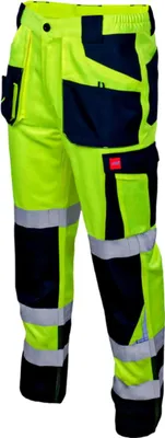 Productafbeelding van Reflecterende werkbroek met kniebeschermers, gemaakt van polyester, 260 g/m², maat 44