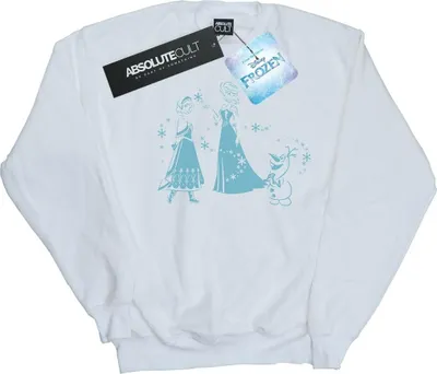 Produktbild von Disney - "Frozen" Sweatshirt für Herren BI25569 (4XL) (Weiß)