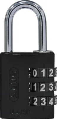 Produktbild von ABUS Zahlenschloss 144/30 schwarz Lock-Tag