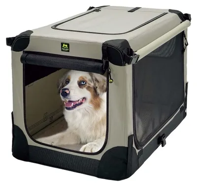 Produktbild von Maelson Soft Kennel faltbare Hundebox -beige- M 82 - (82 x 59 x 60 cm)