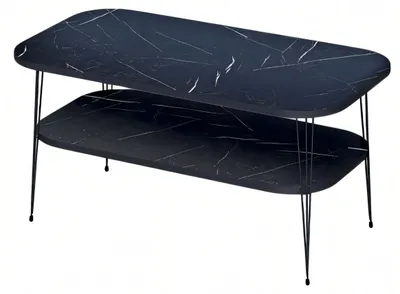 Immagine prodotto di Elegante tavolino in legno nero per un soggiorno moderno