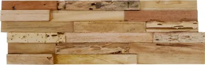 Produktbild von vidaXL Wandplatten 10 Stk. 1,03 m² Massivholz Teak Altholz