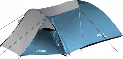 Immagine prodotto di Nc6012 Tenda Da Campeggio Trekker Grigio-Blu Nils Camp