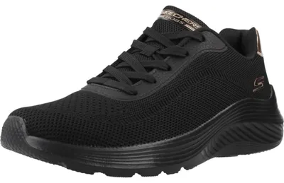 Produktbild von Skechers Damen Bobs Squad Waves Current Look Turnschuhe, Black Knit, 36.5 EU