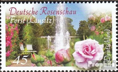 Produktbild von Briefmarken BRD (BR.Deutschland) 2013 Mi 3012R mit Zählnummer (kompl.Ausg.) postfrisch Deutsche Rosenschau