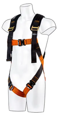 Produktbild von Portwest FP71 Portwest Ultra 1-Punkt-Gurtzeug Black/Orange Gr. S/M/L