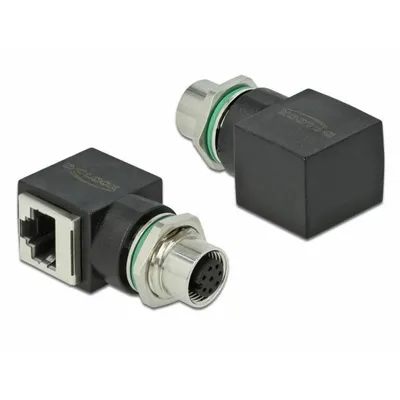 Produktbild von DeLOCK 66314, M12, RJ45, Schwarz