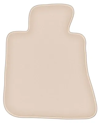 Produktbild von DURBAN Beige Velours-Fahrerfußmatte für BMW 5 E28 Limousine (1980-1990)