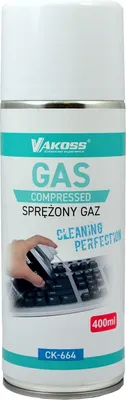Image de Nettoyage Air comprimé Spray 400 ml Vakoss