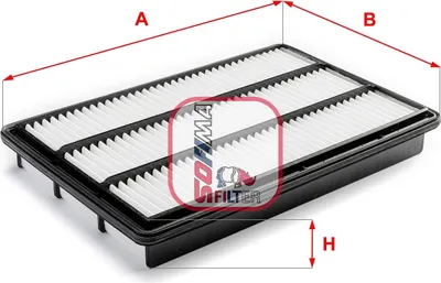 Produktbild von SOFIMA S 3220 A Luftfilter für MITSUBISHI PAJERO IV (V8W, V9W)