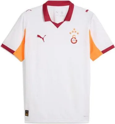 Produktbild von Puma Galatasaray Auswärtstrikot Saison 2025/2026 ohne Sponsor Herren weiß/orange XL