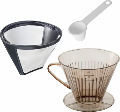 Produktbild von Westmark Set 3tlg., Dauerfilter »Kaffee«, Kaffeefilter + Dosierlöffel, 244322E8