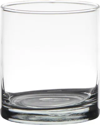 Produktbild von Dekoglas, Vase ZYLINDER H. 11cm D. 9cm transparent rund Glas Hakbijl