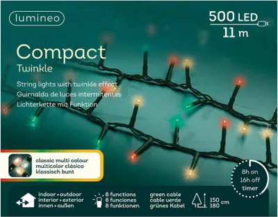 Produktbild von Weihnachtsbeleuchtung, 1,0 m breit, für festliche und stimmungsvolle Dekoration
