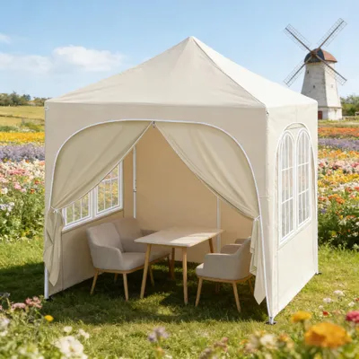 Immagine prodotto di Gazebo da esterno, protezione per eventi, tenda per feste, gazebo per il giardino, patio (solo con gazebo)