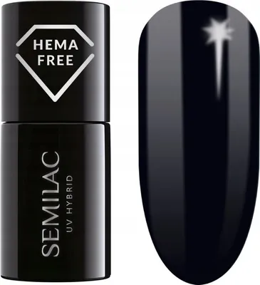 Produktbild von SEMILAC Lakier hybrydowy 420 Safari Night Blue (HEMA-frei) 7ml