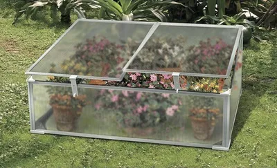 Produktbild von Pařeniště NG Mini Sngle II polykarbonát 2 okna 99 x 60 x 41/30 cm