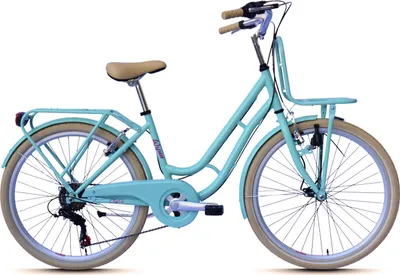 Produktbild von WYNN Kinderrad 24 Zoll KID1.0 türkis Rahmenhöhe 38 cm 6 Gänge V-Brake