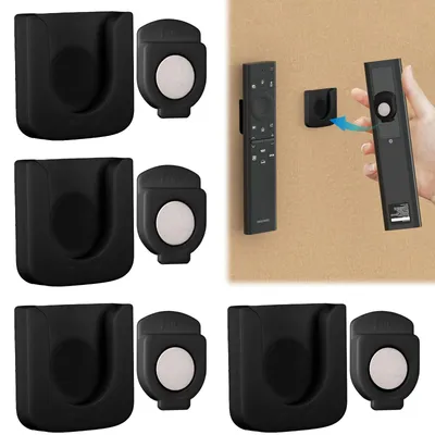 Image de Support magnétique mural pour télécommandes - Lot de 4