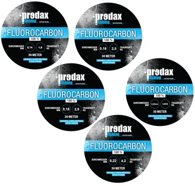 Produktbild von Predax Fluorocarbon 5x30m (0,14mm, 0,16mm, 0,18mm, 0,20mm, 0,22mm)