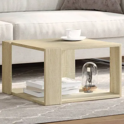 Produktbild von Möbel Couchtisch Sonoma-Eiche 51,5x51,5x30 cm Holzwerkstoff - Couchtische &26726