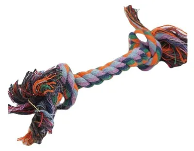 Immagine prodotto di Giocattolo per cani Surtep Animals, nodo in cotone, 2 cordicelle, 18 cm/26 g
