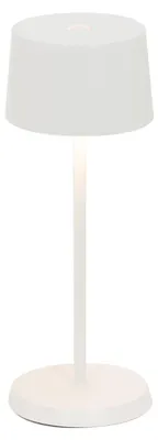 Produktbild von Zafferano OLIVIA PRO MICRO Wiederaufladbare und dimmbare weiße LED-Tischleuchte