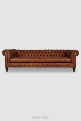 Produktbild von Chesterfield 4 Sitzer Polster Couch Antik Stil Sofa Couchen Leder