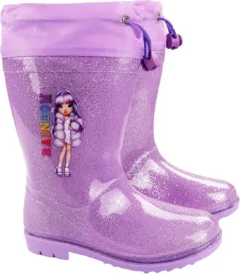 Produktbild von Rainbow High Kinder Mädchen Gummistiefel Regenstiefel – 29/30 / Lila