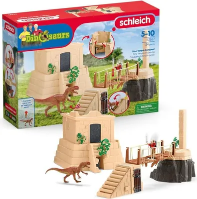 Produktbild von schleich Dinosaurs 42657, Tier, Dinosaurs and volcano, 4 Jahr(e), Mehrfarbig, Kunststoff