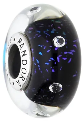Produktbild von Pandora Damen Charm 925 Silber Silber/Blau Midnight Effervescence 791627CZ