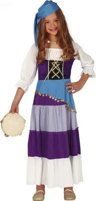 Immagine prodotto di Costume medievale per bambine, taglia: 110/116