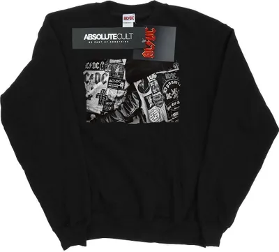 Produktbild von AC/DC - Sweatshirt für Herren BI3807 (3XL) (Schwarz)