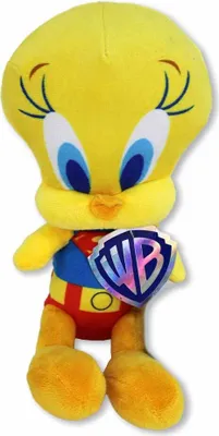 Image de Play by Play Looney Tunes Tweety en peluche Superman 27cm