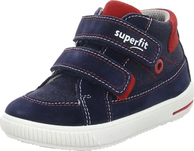 Produktbild von Kinder Klettschuh blau von superfit aus Veloursleder von Größe 19 bis 26