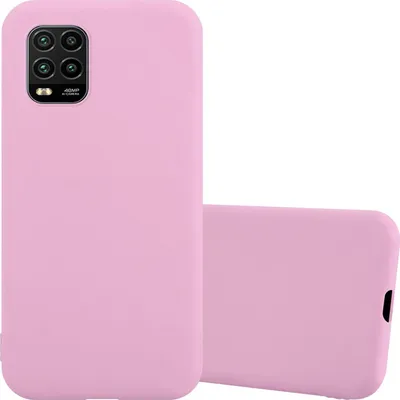 Obrázok produktu pre Cadorabo puzdro pre Xiaomi Mi 10 LITE v ochrannom obale CANDY ROSA z pružného silikónového TPU zadný kryt puzdro na mobilný telefón
