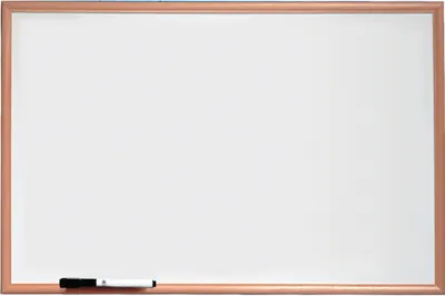 Image de tableau blanc nobo Basic en mélamine (L)600 x (H)400 mm