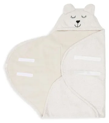 Produktbild von Einschlagdecke für Babyschale Bear Boucle Oatmeal