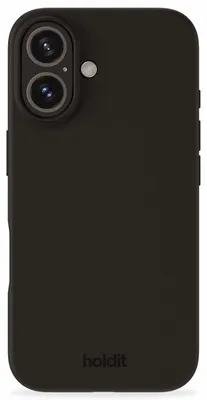 Obrázok produktu pre HoldIt Silicone, Ochranný obal, Apple, iPhone 16, 15,5 cm (6.1"), Čierna