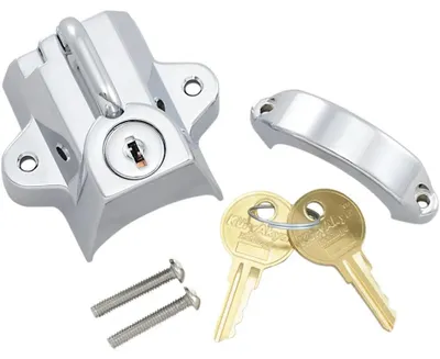 Produktbild von Kuryakyn 31.8-38.1 Mm Helmschloss Silber  Silber One Size