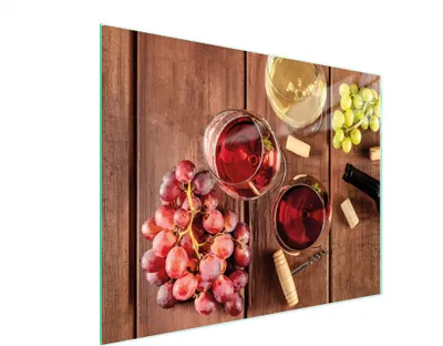 Immagine prodotto di Tagliere in vetro 52x40 vino