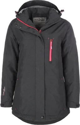 Produktbild von Blue Wave Damen Funktionsjacke Carla - Jacke Regenjacke Funktionsmantel in Anthrazit Größe 36