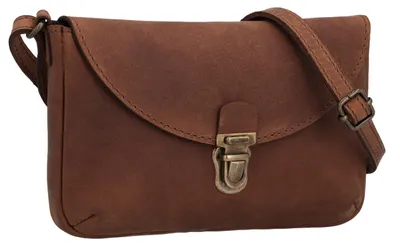 Produktbild von Solidchoice – Vintage-Leder-Umhängetasche für Damen