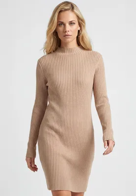 Image de Robe CALEY pour femme - Beige, M/L