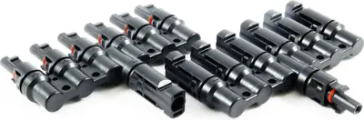 Produktbild von Solarstecker Solarkabel Solarmodul Steckverbinder PV Stecker: T 6 fach Stecker