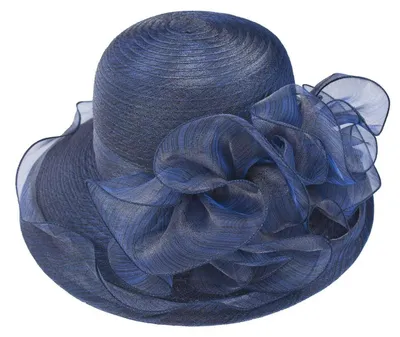 Produktbild von Sonnenhut Damen mit breiter Krempe faltbar UV-Schutz Navy M