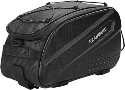 Productafbeelding van CarryQuest® - Fietszak - 10 liter - waterdicht - polyester - zwart