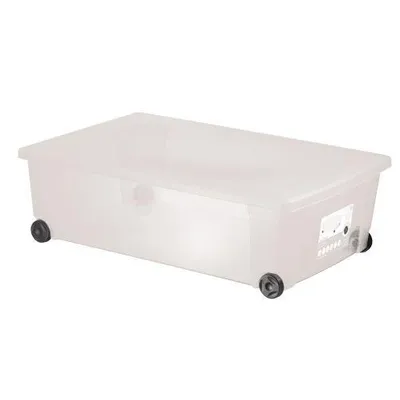 Immagine prodotto di Confezione Rollbox Con Ruote 59X39X18,5 Trasparente